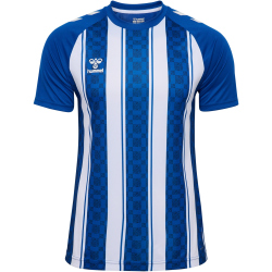 hummel hmlMATCH Striped Fußballtrikot 7691 - true blue/white S