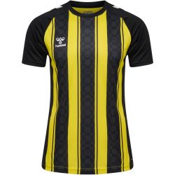hummel hmlMATCH Striped Fußballtrikot 5800 - blazing yellow/black S