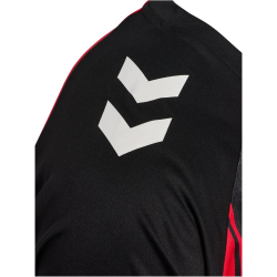 hummel hmlMATCH Striped Fußballtrikot 3081 - true red/black S