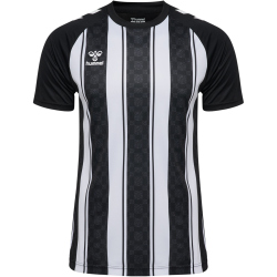 hummel hmlMATCH Striped Fußballtrikot 2114 - black/white S