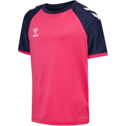 hummel hmlMATCH League Fußballtrikot 3457 - raspberry sorbet/marine 140