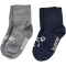2er Pack hummel hmlMINI Baby Wollsocken 7797 - dress blues/grey melange 15-17
