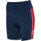 hummel hmlPULSE kurze Mid-Waist Leggings Damen 7790 - dress blues/mars red XS