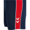 hummel hmlPULSE kurze Mid-Waist Leggings Damen 7790 - dress blues/mars red XS