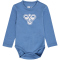 hummel hmlMINI Logo langarm Baby-Body 7379 - dutch blue 56