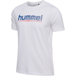 hummel hmlPULSE Graphic T-Shirt Herren 9001 - white S
