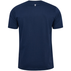 hummel hmlPULSE Graphic T-Shirt Herren 7459 - dress blues M