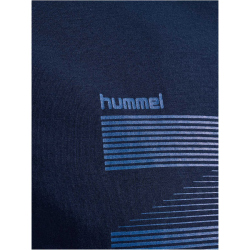 hummel hmlPULSE Graphic T-Shirt Herren 7459 - dress blues M