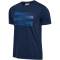 hummel hmlPULSE Graphic T-Shirt Herren 7459 - dress blues M