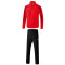 erima Laufanzug Kinder rot/schwarz 128