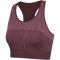 hummel hmlYOGA Seamless Crop Top Damen 8016 - fudge S