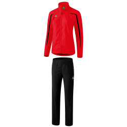 erima Laufanzug Damen rot/schwarz 40