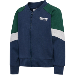 hummel hmlMINI Loose Block Sweatjacke 7459 - dress blues 80
