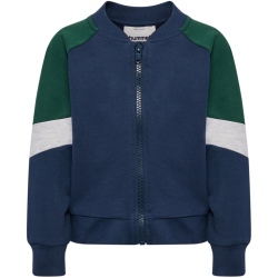 hummel hmlMINI Loose Block Sweatjacke 7459 - dress blues 80