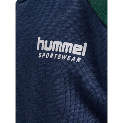 hummel hmlMINI Loose Block Sweatjacke 7459 - dress blues 80