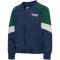 hummel hmlMINI Loose Block Sweatjacke 7459 - dress blues 80