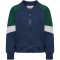 hummel hmlMINI Loose Block Sweatjacke 7459 - dress blues 80