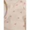 hummel hmlMINI Bee Print langarm Baby-Body 8141 - whitecap gray 62