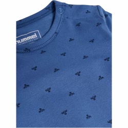 hummel hmlMINI Bee Print langarm Baby-Body 7379 - dutch...