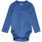 hummel hmlMINI Bee Print langarm Baby-Body 7379 - dutch blue 62
