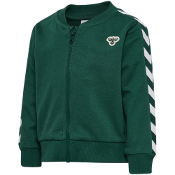 hummel hmlMINI Chevron Sweatjacke 6195 - dark green 80