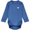 hummel hmlMINI Solid Bee langarm Baby-Body 7379 - dutch blue 56