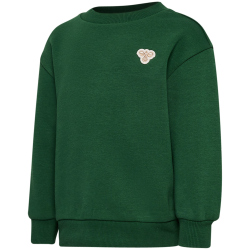 hummel hmlMINI Bee Loose Sweatshirt 6195 - dark green 56