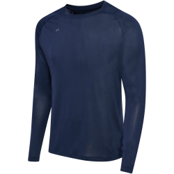 newline Beat langarm Laufshirt Herren 1009 - black iris S