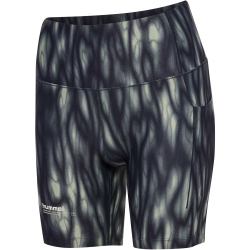 hummel hmlHIIT Print Intensity kurze High-Waist Leggings...