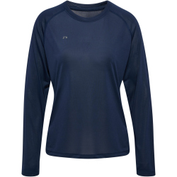 newline Beat langarm Laufshirt Damen 1009 - black iris XS