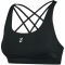 hummel hmlHIIT Impact High Support Sport-BH Damen 2001 - black XS