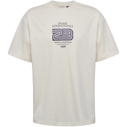 hummel hmlLOOSE 23 T-Shirt 9041 - blanc de blanc XS