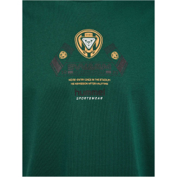 hummel hmlLOOSE Scarf T-Shirt 6195 - dark green XS