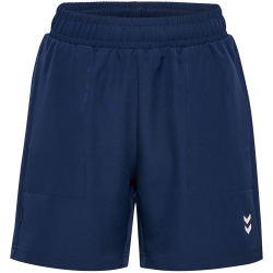 hummel hmlJR Pulse Workout Trainingsshorts Kinder 7459 - dress blues 116