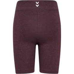 hummel hmlJR Logo kurze Leggings Kinder 8035 - fudge...