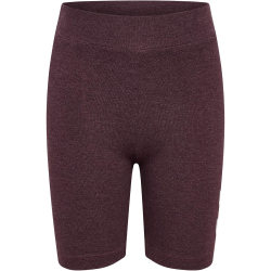 hummel hmlJR Logo kurze Leggings Kinder 8035 - fudge...