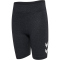 hummel hmlJR Logo kurze Leggings Kinder 2508 - black melange 104