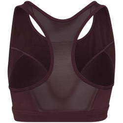 hummel hmlPULSE Mid Support Sport-BH Damen 8016 - fudge XS