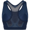hummel hmlPULSE Mid Support Sport-BH Damen 7459 - dress blues XS