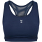 hummel hmlPULSE Mid Support Sport-BH Damen 7459 - dress blues XS