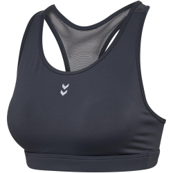 hummel hmlPULSE Mid Support Sport-BH Damen 2366 - ebony XS