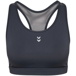 hummel hmlPULSE Mid Support Sport-BH Damen 2366 - ebony XS