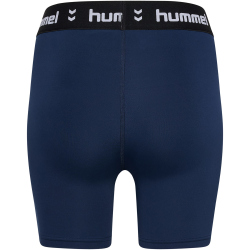 hummel hmlPULSE Mid-Waist Shorts Tights Damen 7459 - dress blues L