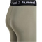 hummel hmlPULSE Mid-Waist Shorts Tights Damen 6092 - seagrass L