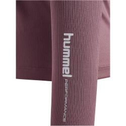 hummel hmlPULSE Zip Langarmshirt Damen 3184 - wistful...