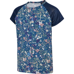 hummel hmlJR Mix T-Shirt Mädchen 7792 - dress blues/riverside 104