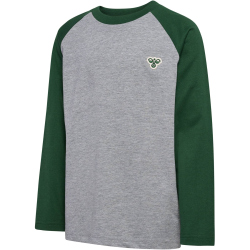 hummel hmlJR Loose Bee Langarmshirt Kinder 6195 - dark...