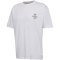 hummel hmlLOOSE Club Sportswear T-Shirt 9251 - white/dark green XS