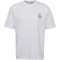 hummel hmlLOOSE Club Sportswear T-Shirt 9251 - white/dark green XS