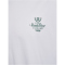 hummel hmlLOOSE Club Sportswear T-Shirt 9251 - white/dark green XS